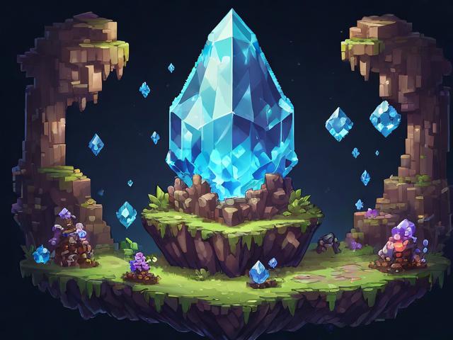 Pixel Quest: The Enchanted Crystal