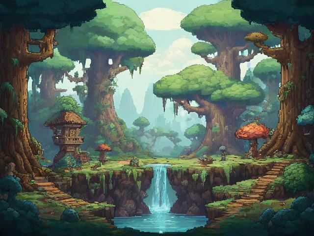 Pixel Quest: The Enchanted Forest